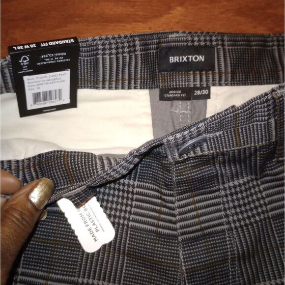 🆕👖BRIXTON Choice Chino Pants Standard Fit - Picture 10 of 12